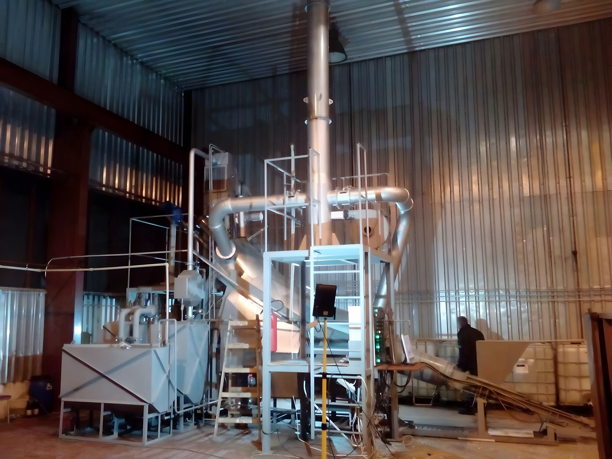 Research work in the department's laboratory